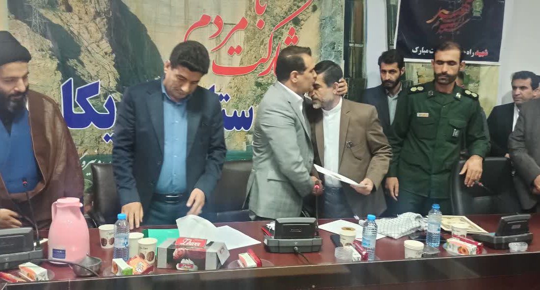 مراسم تودیع و  معارفه فرمانداران سابق و جدید شهرستان اندیکا برگزار شد