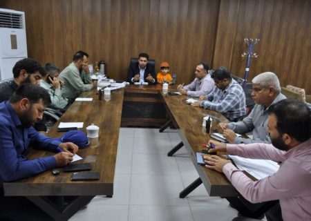 بررسی چالش‌ها و هماهنگی واحدها در نشست تخصصی حوزه خدمات شهری شهرداری مسجدسلیمان