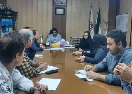 نشست اضطراری ستاد بحران در شبکه بهداشت و درمان مسجدسلیمان برگزار شد