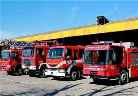 آماده‌باش آتشنشانان و نیروهای خدمات شهری در چهارشنبه سوری مسجدسلیمان